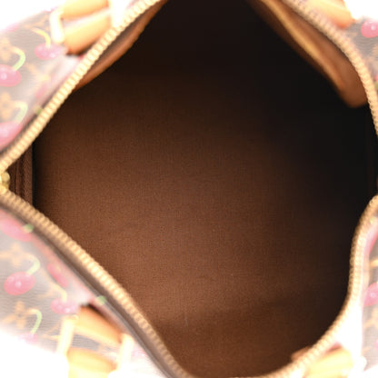 Louis Vuitton LOUIS VUITTON Monogram Cerises Speedy 25 6 of 10
