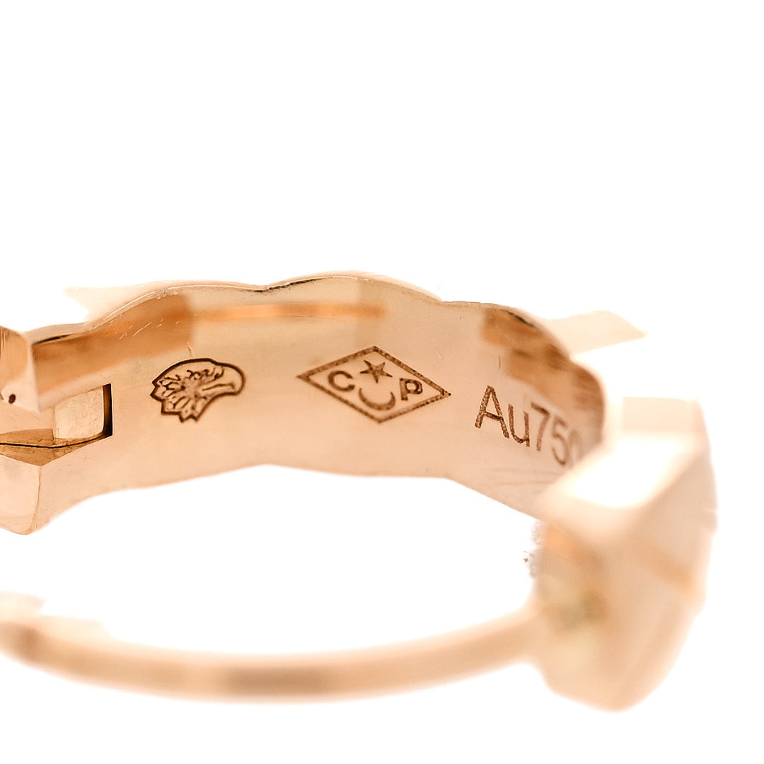 18K Yellow Gold Coco Crush Mini Hoop Earrings