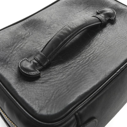 Chanel Lambskin Vanity Cosmetic Case Black 10 of 12