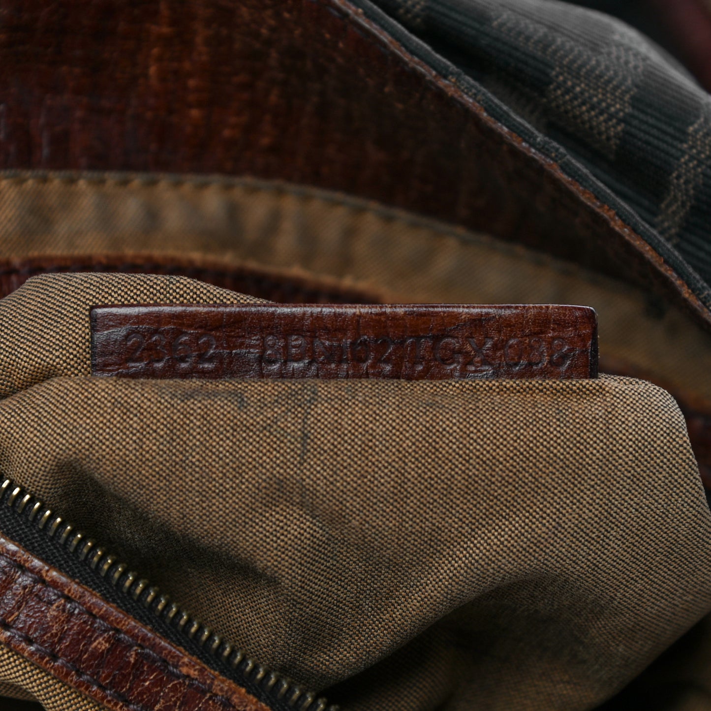 Zucca Bag De Jour Tobacco