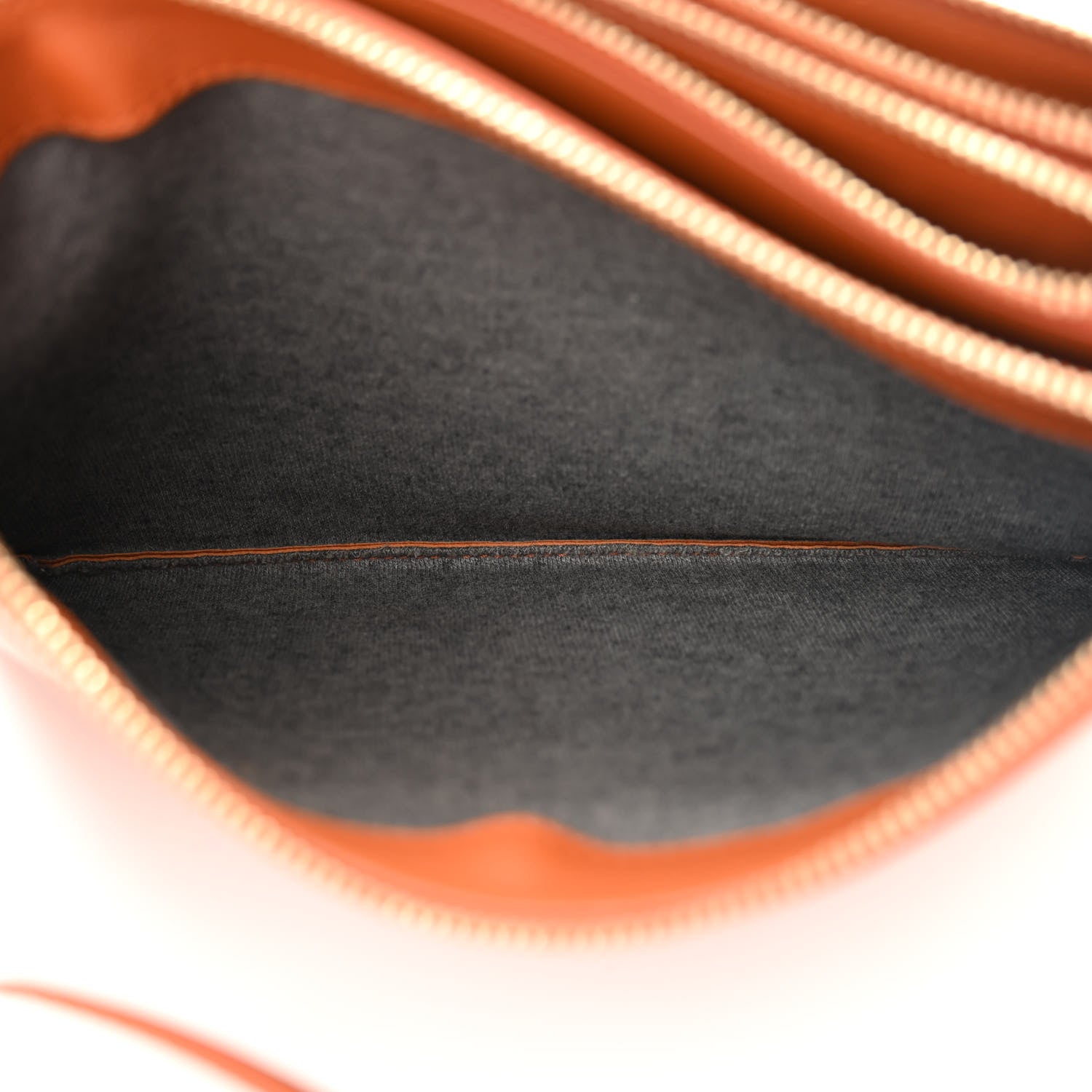 Celine Lambskin Large Trio Crossbody Bag Light Copper 7 of 14