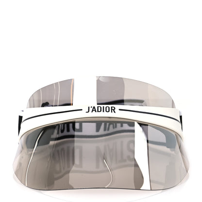Christian Dior Mirrored DiorClub1 Sun Visor Silver 3 of 11