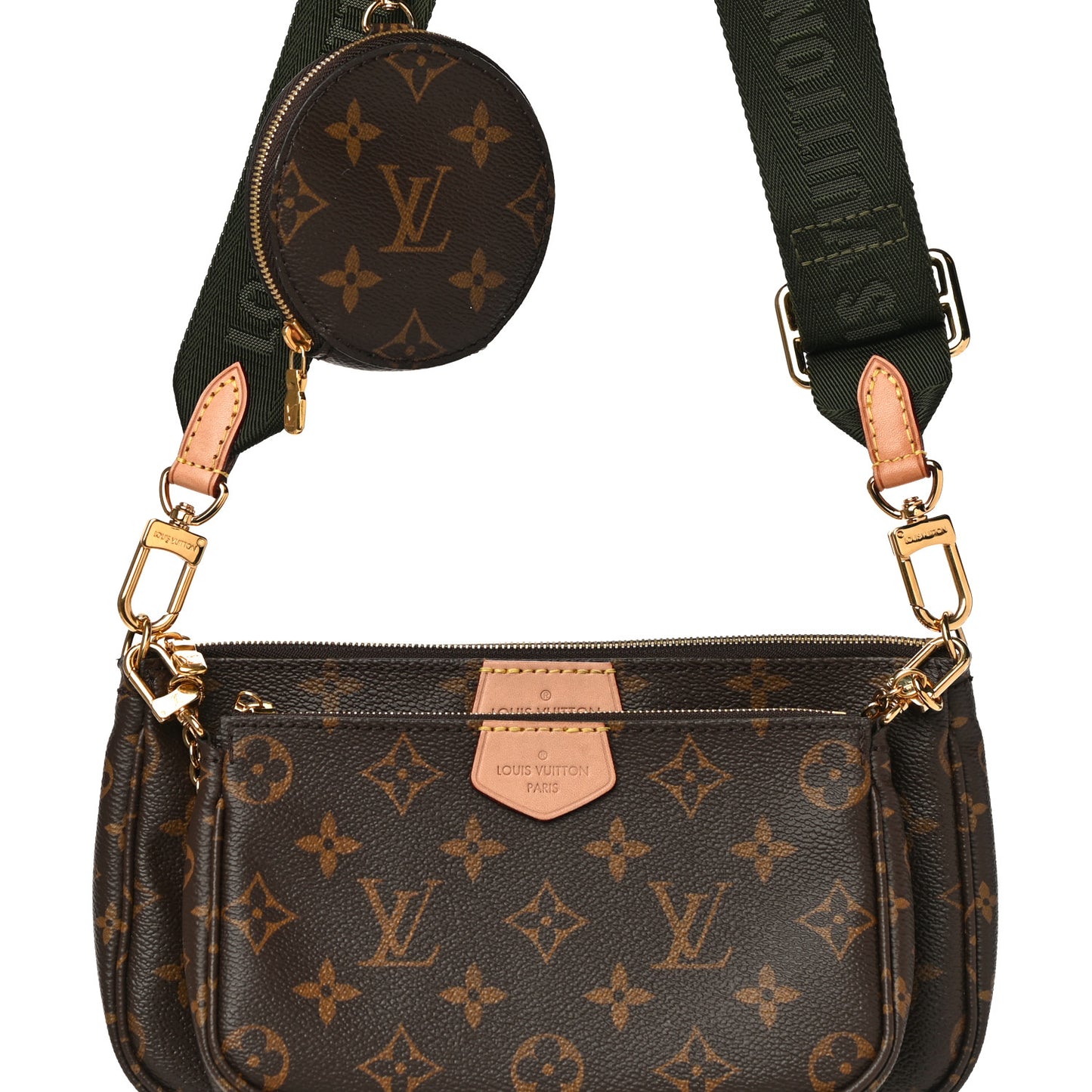 Monogram Multi Pochette Accessories Kaki