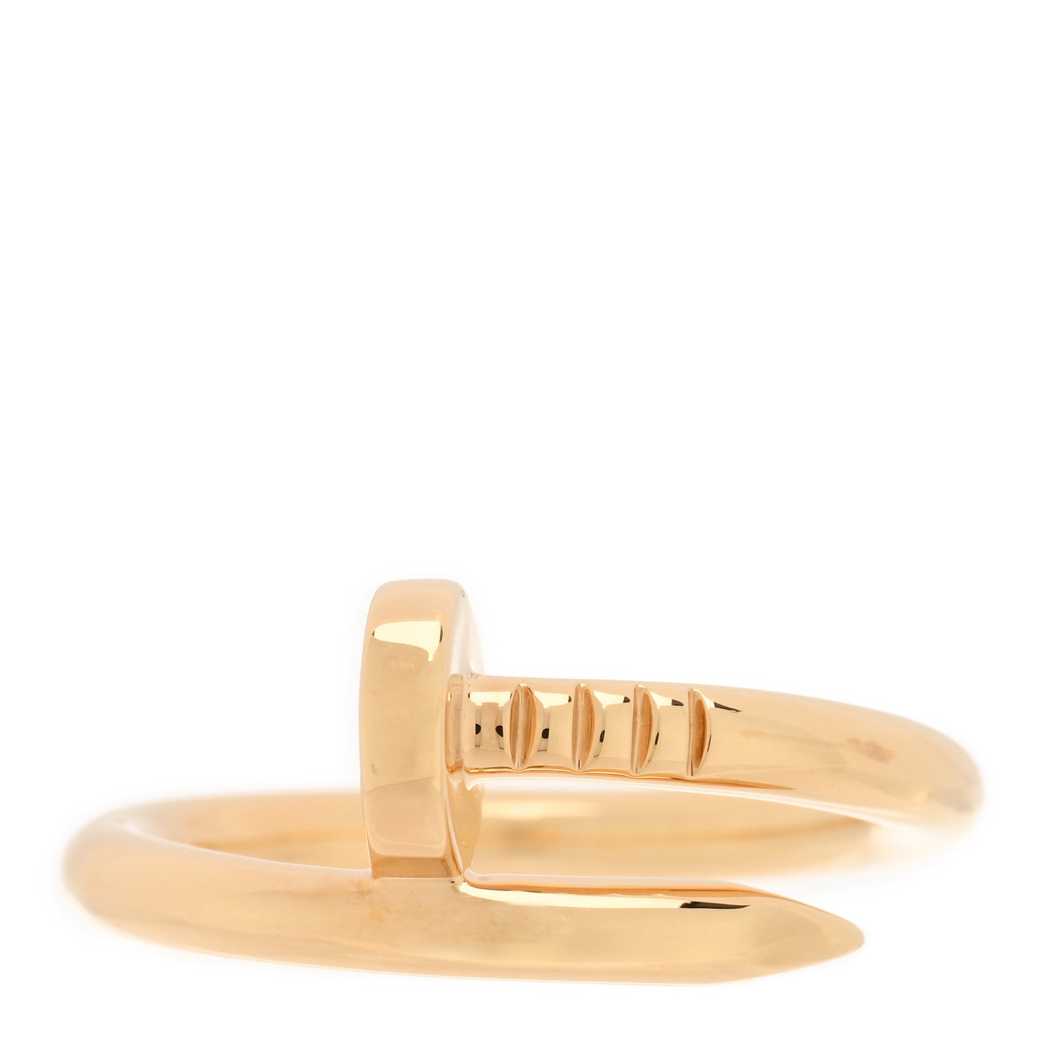 Cartier 18K Yellow Gold Juste Un Clou Ring 58 8.25 1 of 4