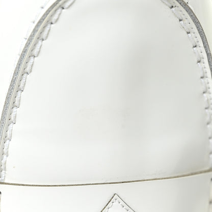 Christian Louboutin Calfskin Abrasivato Montezumo Lug Chelsea Boots 37.5 White Black 9 of 12