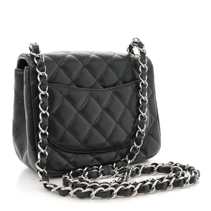 Chanel Caviar Quilted Mini Square Flap Black 3 of 12