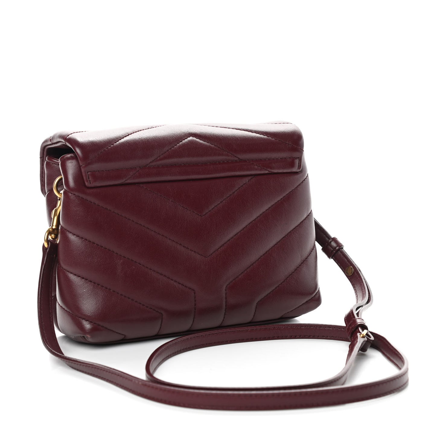 Calfskin Y Quilted Monogram Toy Loulou Monogram Crossbody Bag Rouge Legion