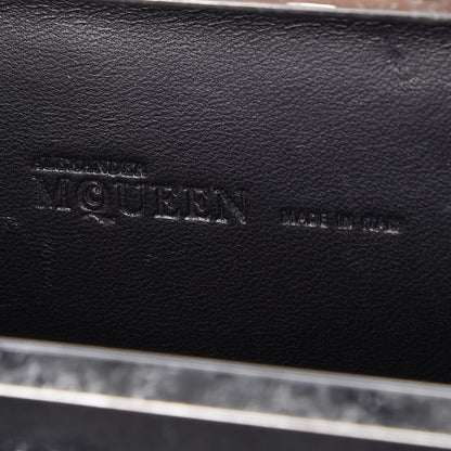 Alexander McQueen Silk Crystal Knucklebox Clutch Black 6 of 10
