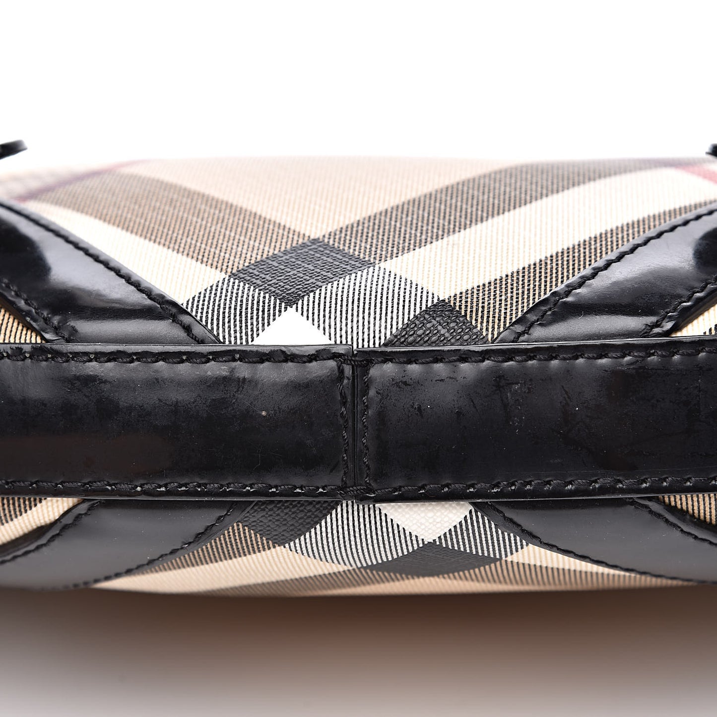 Supernova Check Buckle Hobo Black