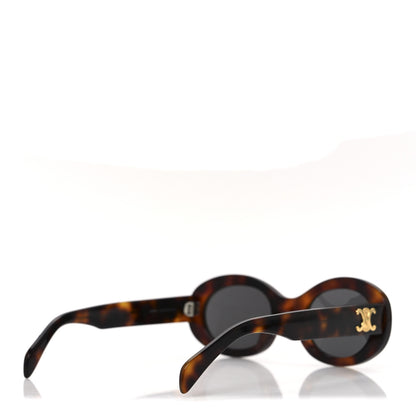 Celine Acetate Triomphe 01 Sunglasses CL 40194U Tortoise 4 of 6