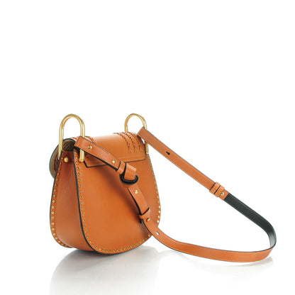 Chloe Calfskin Braided Small Hudson Bag Caramel 3 of 7