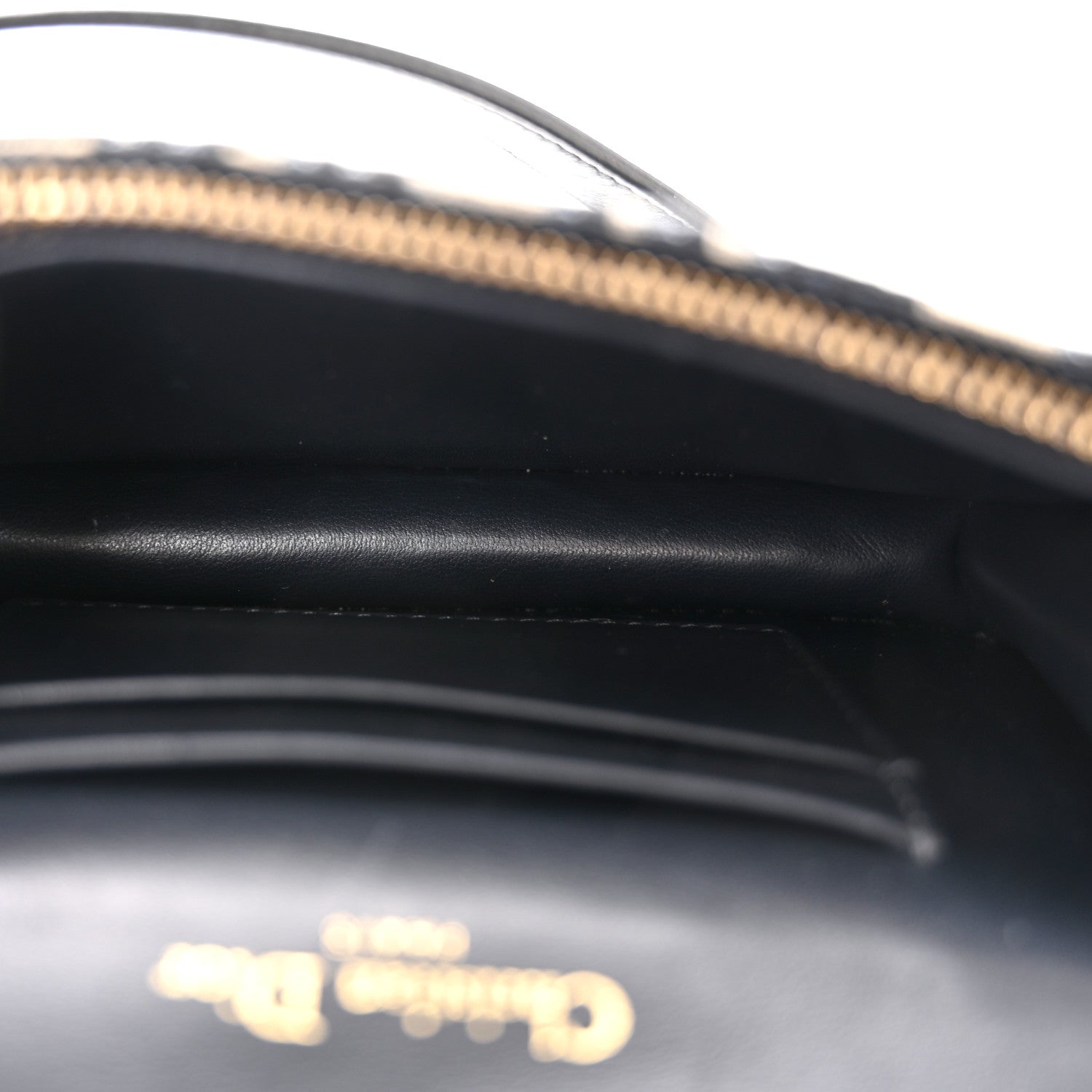 Christian Dior Oblique Saddle Belt Bag Blue 5 of 11
