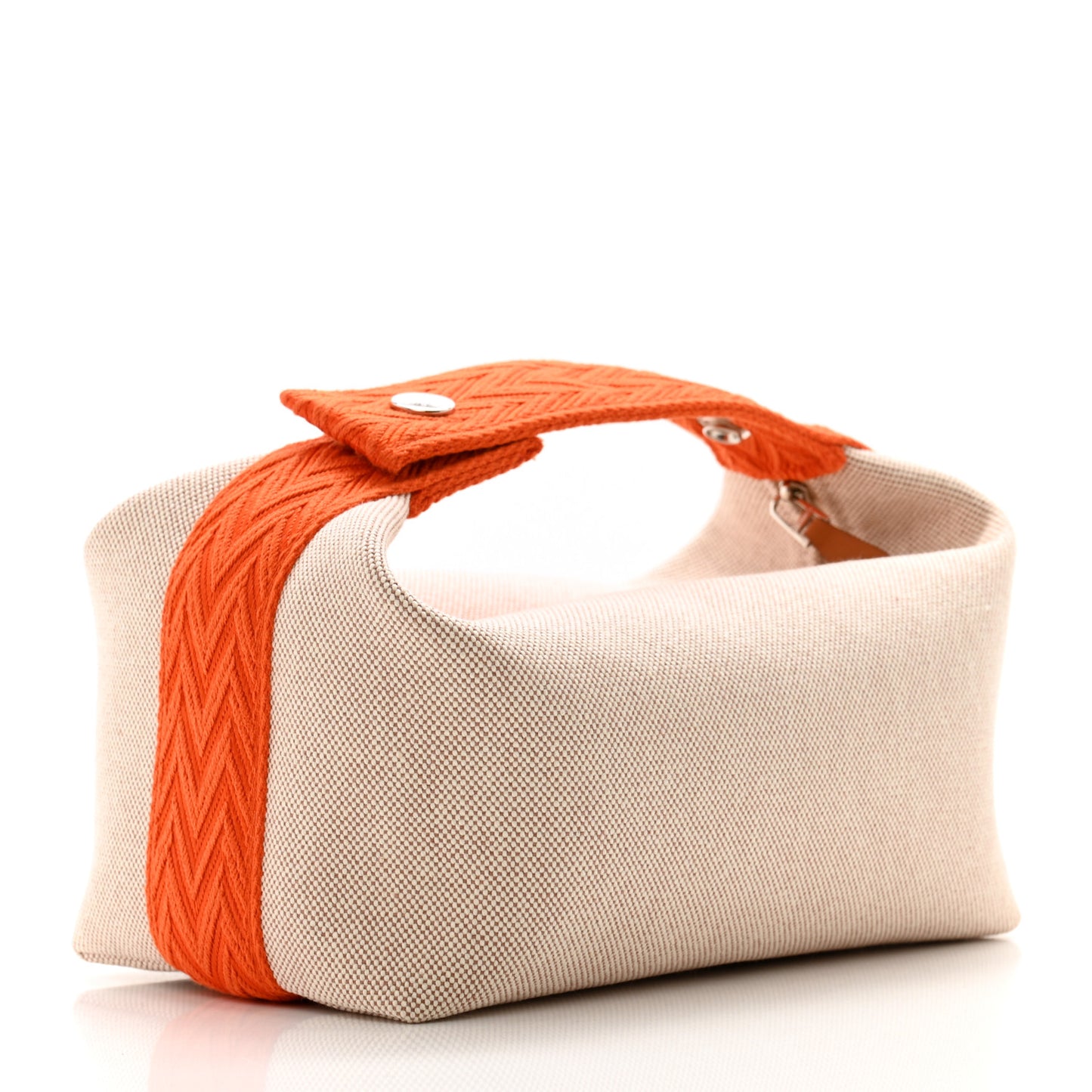 Canvas Small Bride-A-Brac Pouch Natural Orange