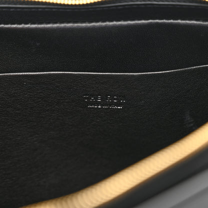 The Row Saddle Calfskin Dalia Baguette Shoulder Bag Black 6 of 10