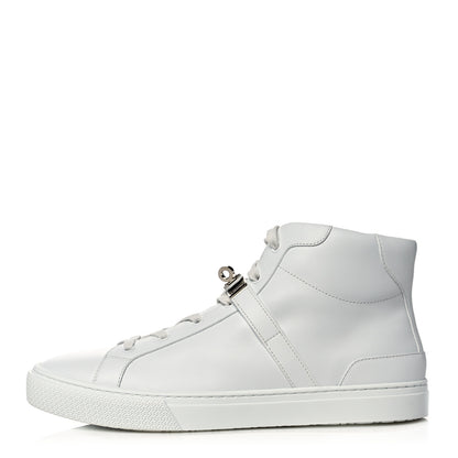 Hermes Calfskin Mens Daydream Sneakers 42.5 White 1 of 8