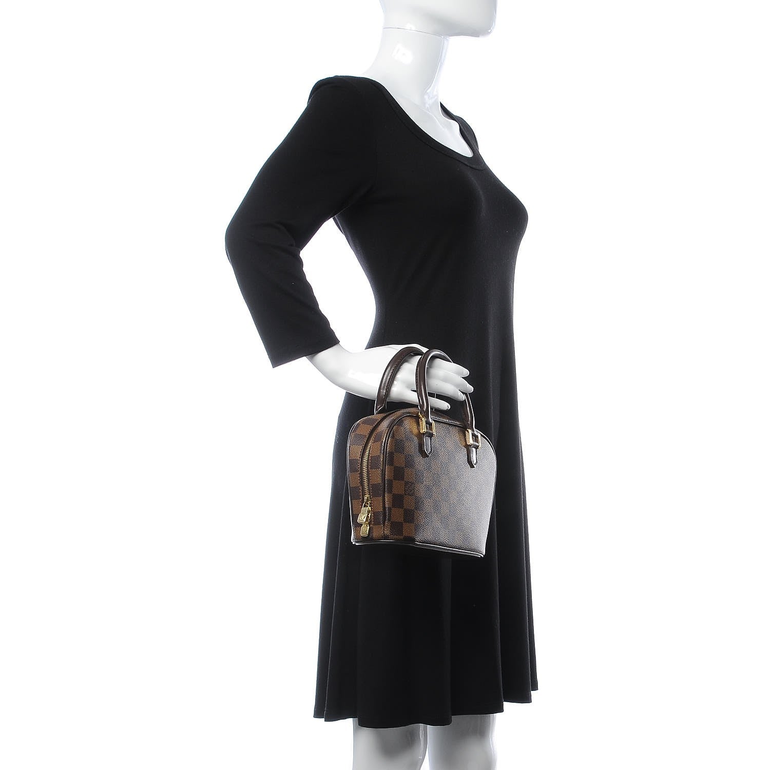 Louis Vuitton Damier Ebene Sarria Mini 2 of 11
