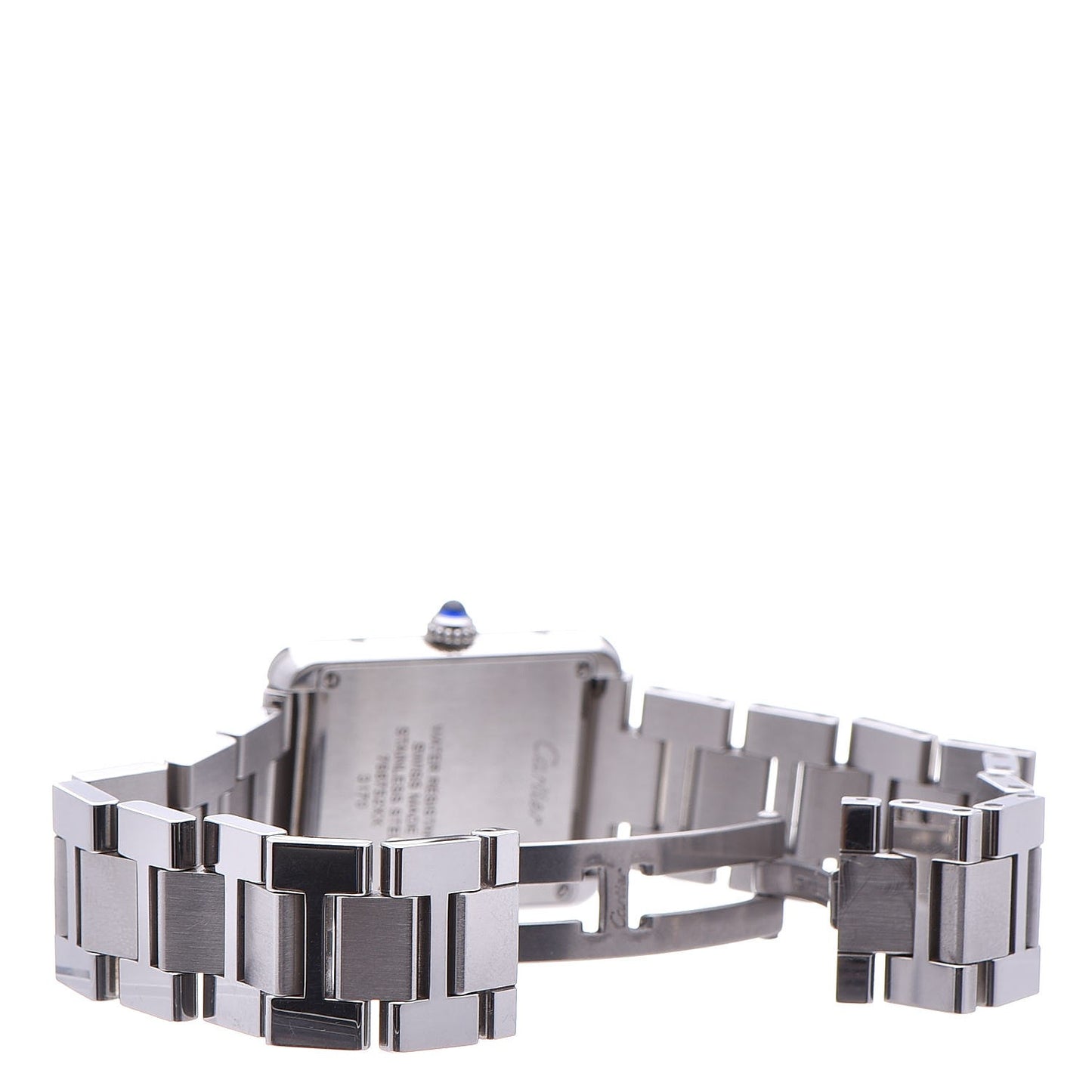Stainless Steel 24mm Tank Solo Quartz Watch