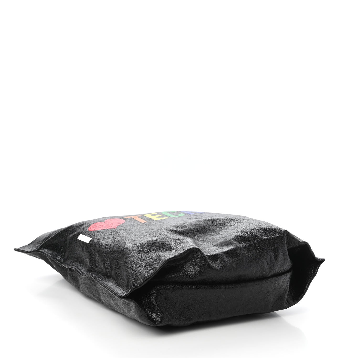 Balenciaga Agneau I Love Techno Supermarket Shopper L Black Multicolor 4 of 10