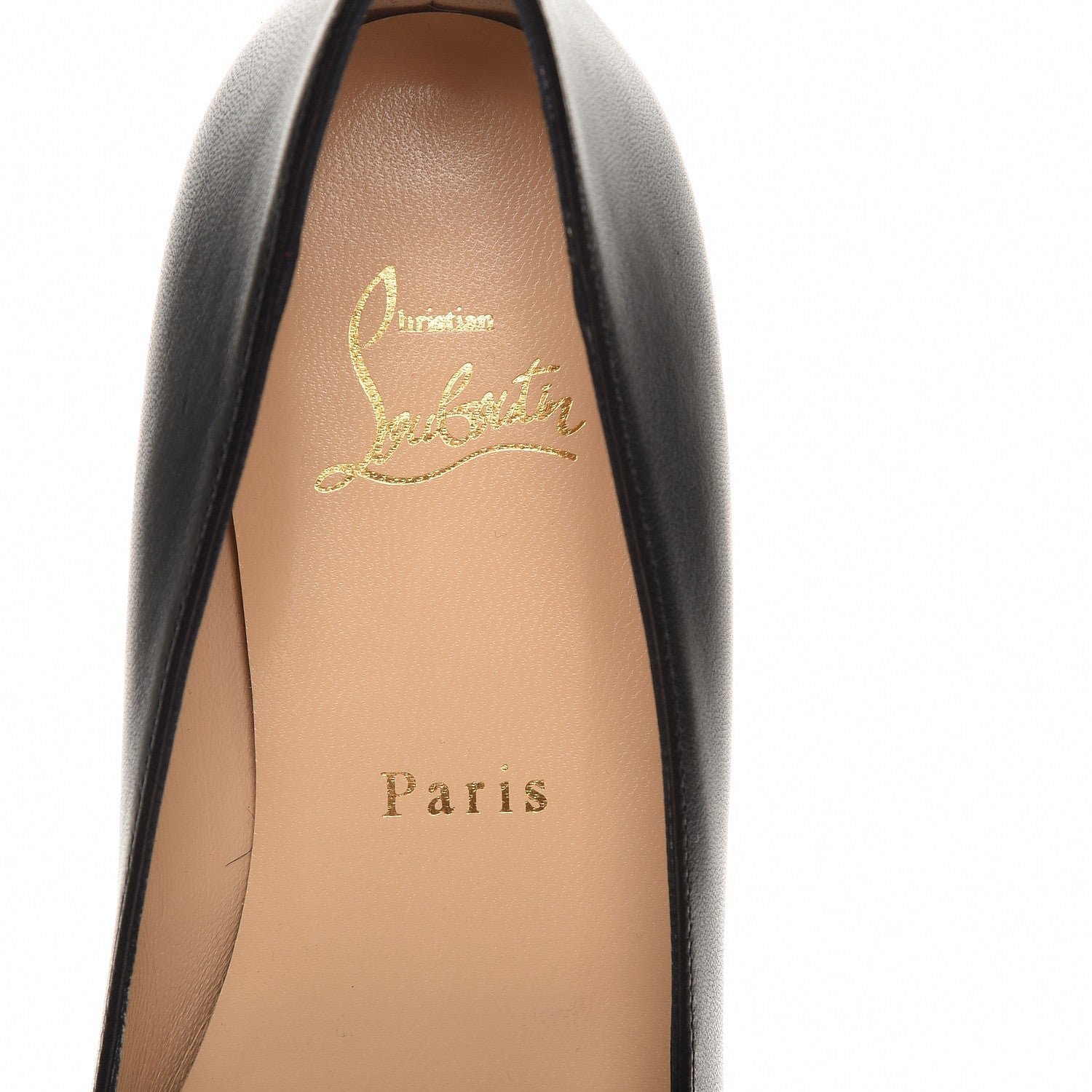 Christian Louboutin Nappa Ballalarina Flats 37 Black 5 of 8