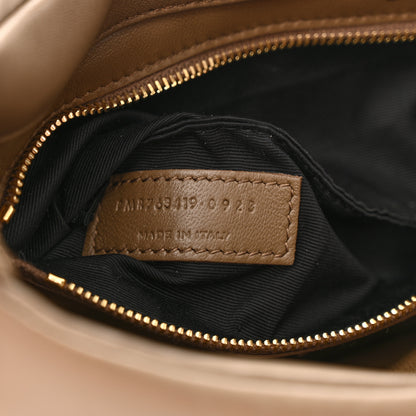 Saint Laurent Padded Lambskin Le 5 A 7 Hobo Dark Peanut 8 of 13