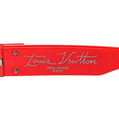 Louis Vuitton Acetate 1.1 Millionaires Z1599E Sunglasses Red 5 of 7