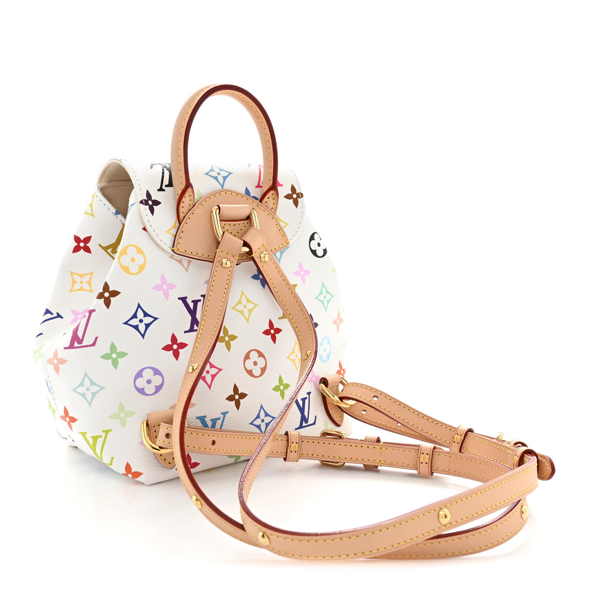 Louis Vuitton LV X TM Monogram Multicolor Venice Backpack White 3 of 9