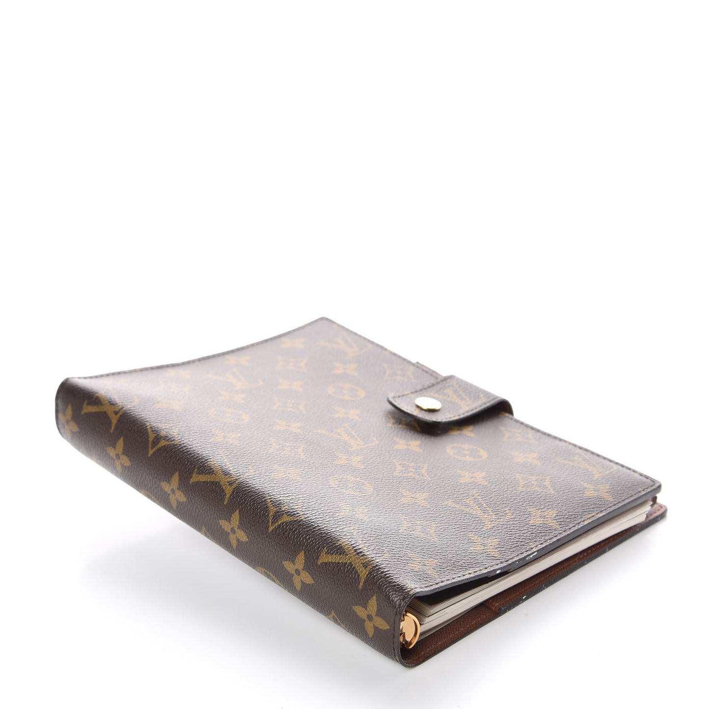 Monogram Large Ring Agenda Cover