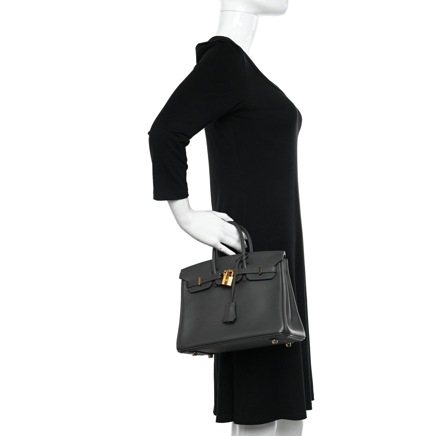 Hermes Veau Jonathan Birkin 25 Graphite 2 of 15
