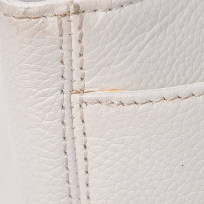 Chanel Calfskin Cerf Executive Shopper Tote White 33 of 33