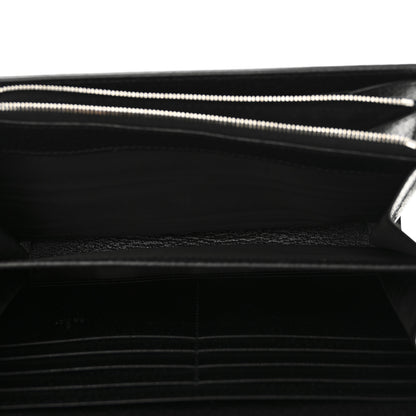 Gucci Jacquard Black Denim GG Monogram Mini Dionysus Chain Wallet Black Ivory 5 of 11