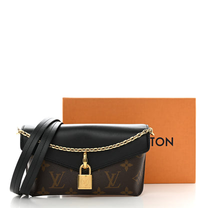 Louis Vuitton Monogram Padlock On Strap Black 10 of 10