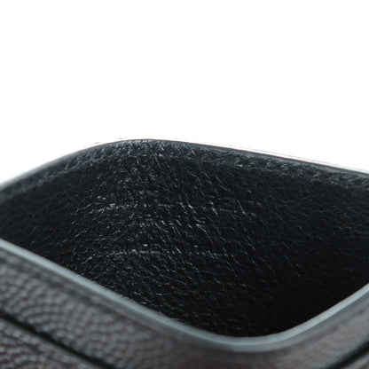 Saint Laurent Grain De Poudre Card Case Black 5 of 6