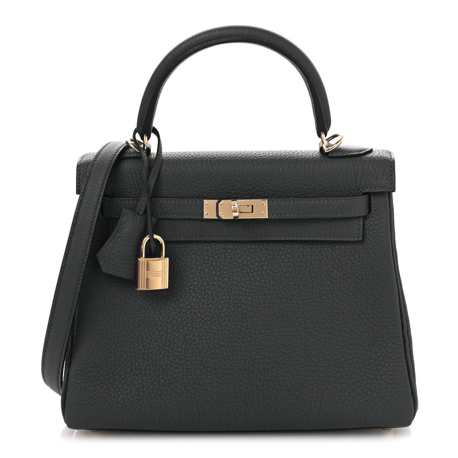 Hermes Togo Kelly Retourne 25 Gris Misty 1 of 13