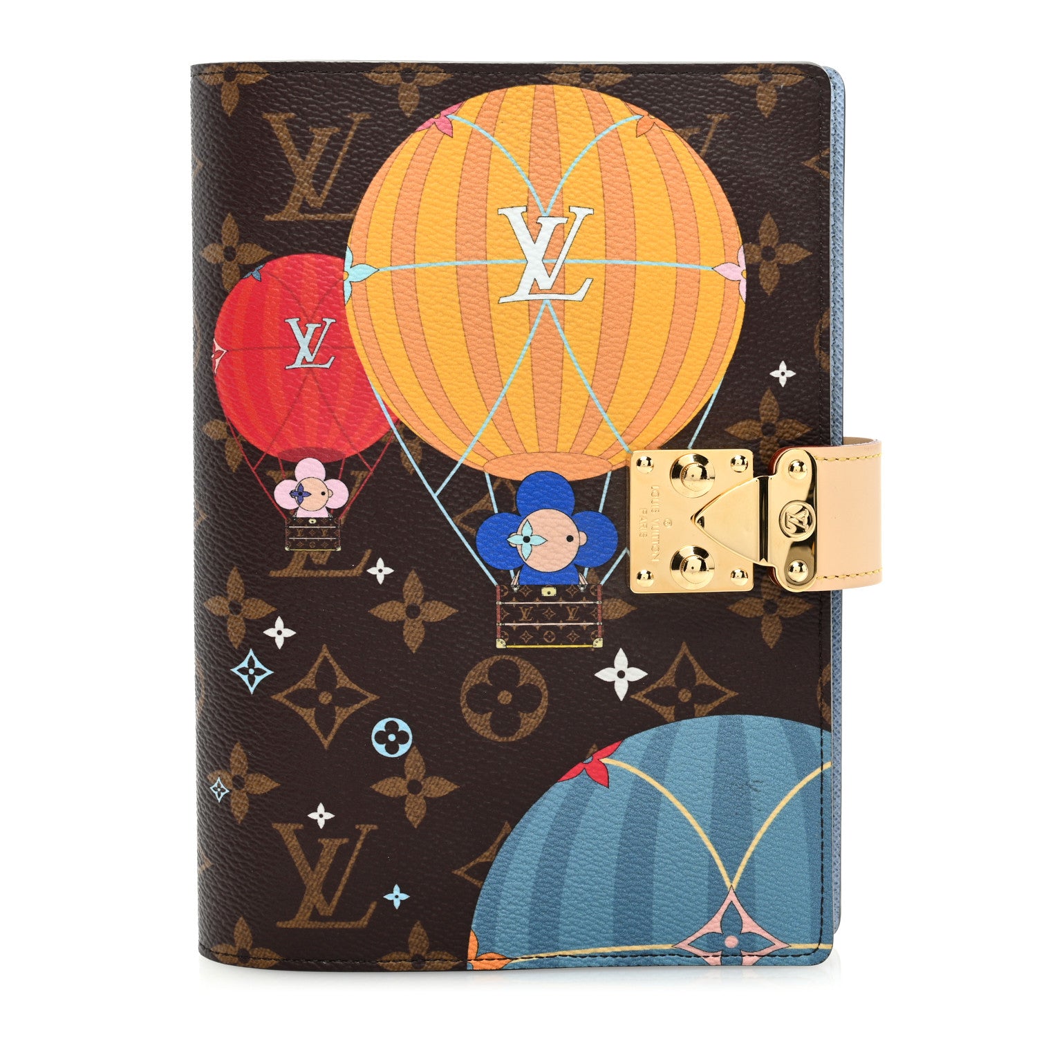 Louis Vuitton Monogram 2022 Christmas Animation Paris Vivienne Balloon Notebook Cover 1 of 6