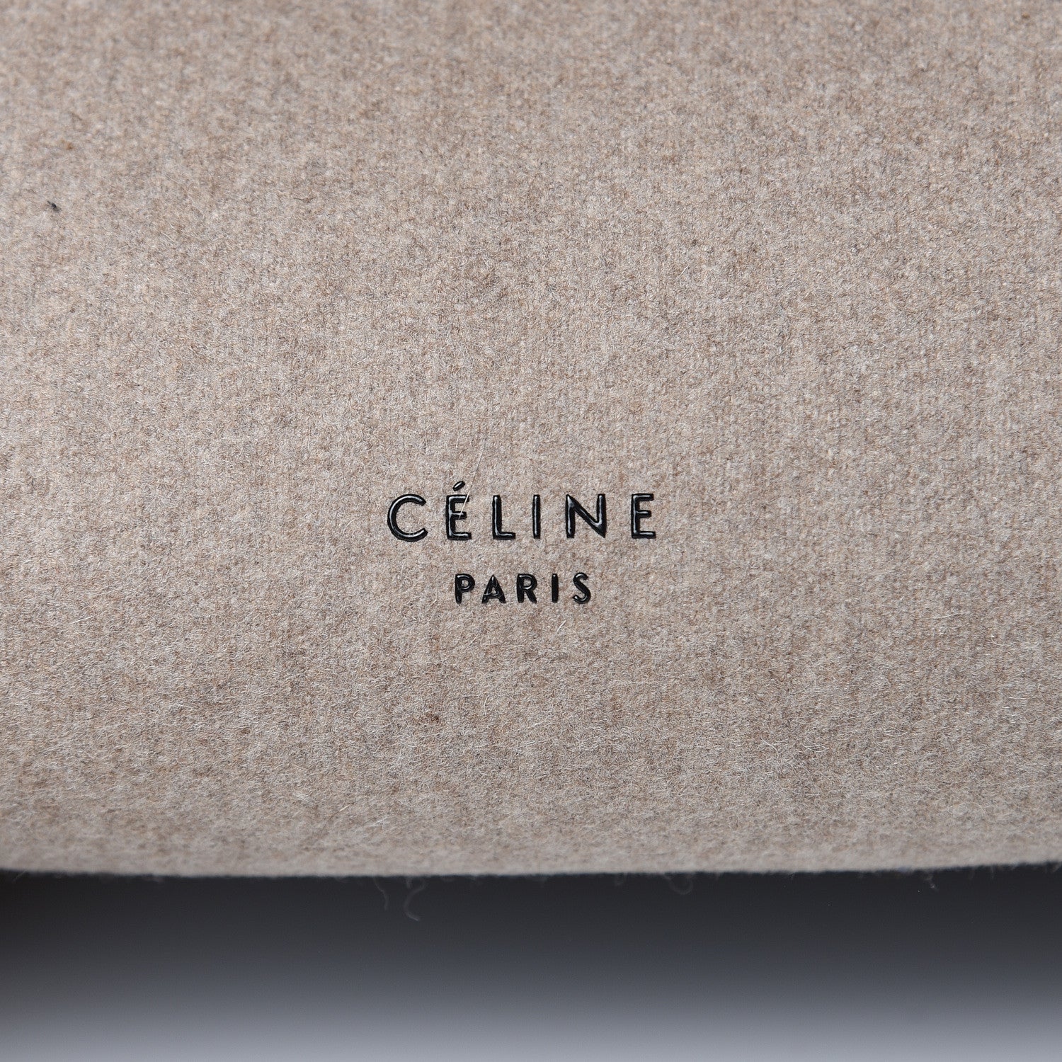 Celine Felt Smooth Calfskin Mini Belt Bag Beige 7 of 18