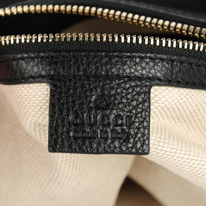 Gucci Cellarius Calfskin Small Soho Top Handle Satchel Black 6 of 7