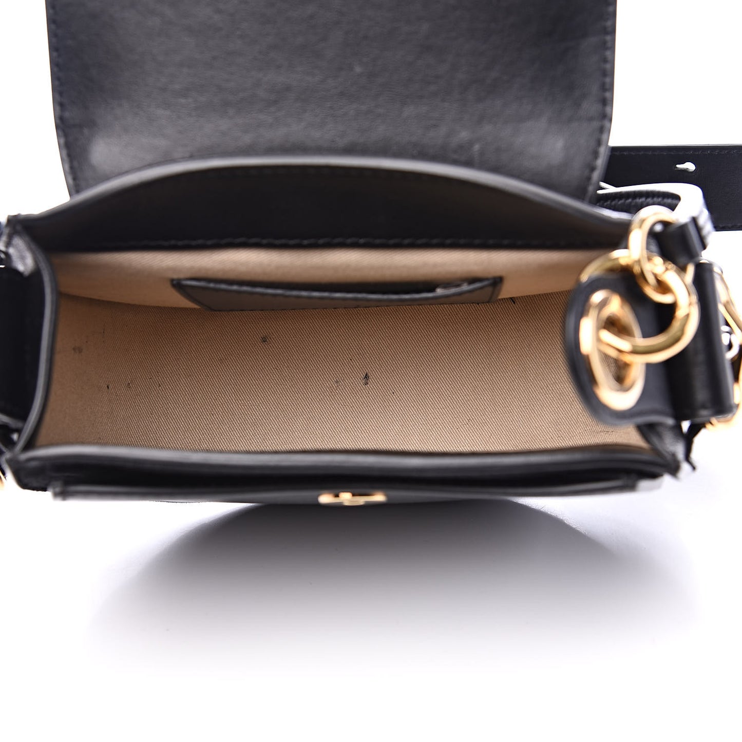 Calfskin Small Tess Bag Black