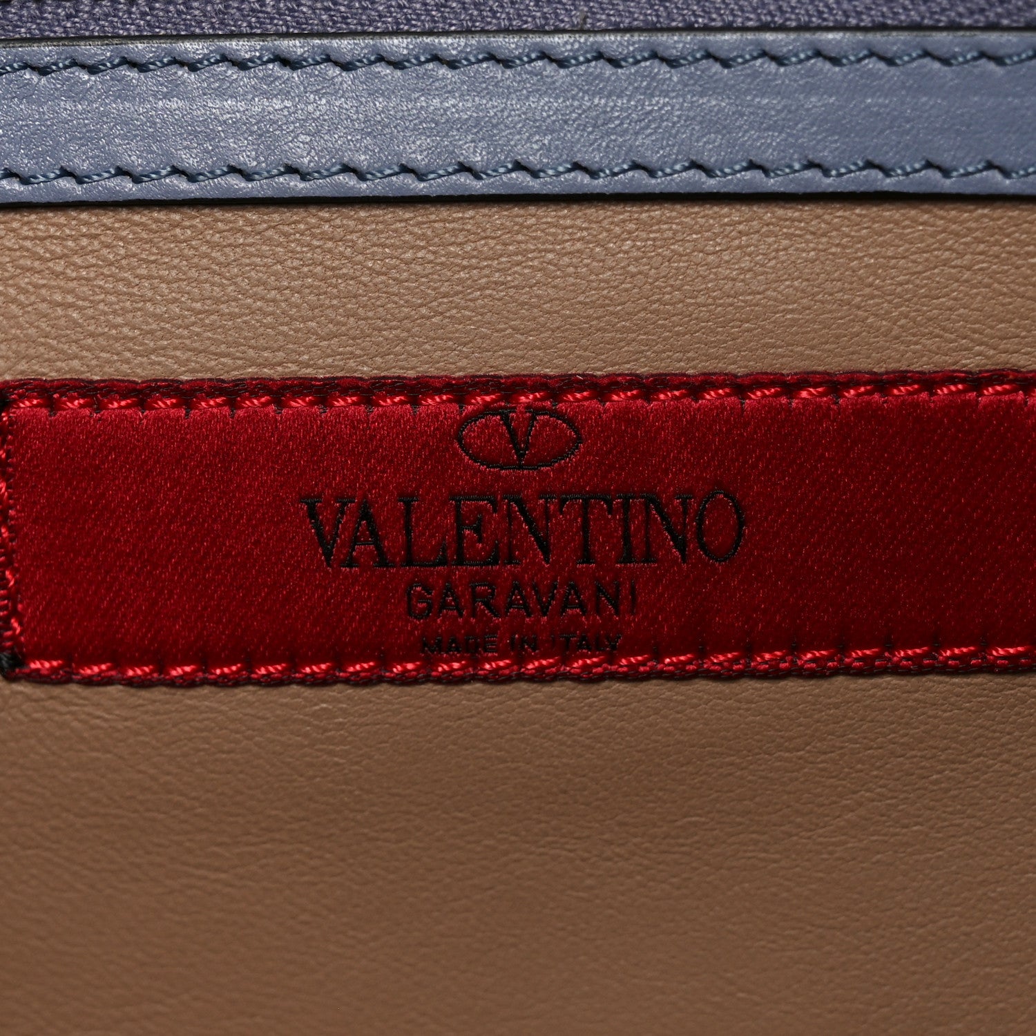 Valentino Garavani Calfskin Pony Hair Colorblock Mime Single Handle Bag Multicolor 6 of 9