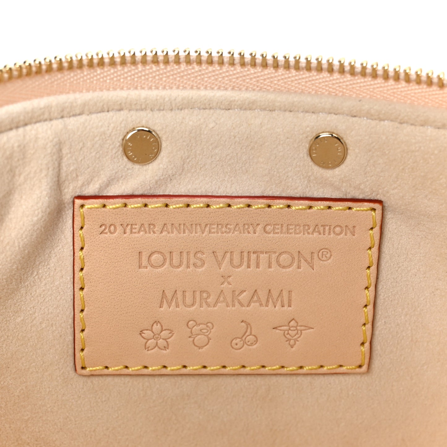 LV X TM Monogram Multicolor Pochette Accessories White