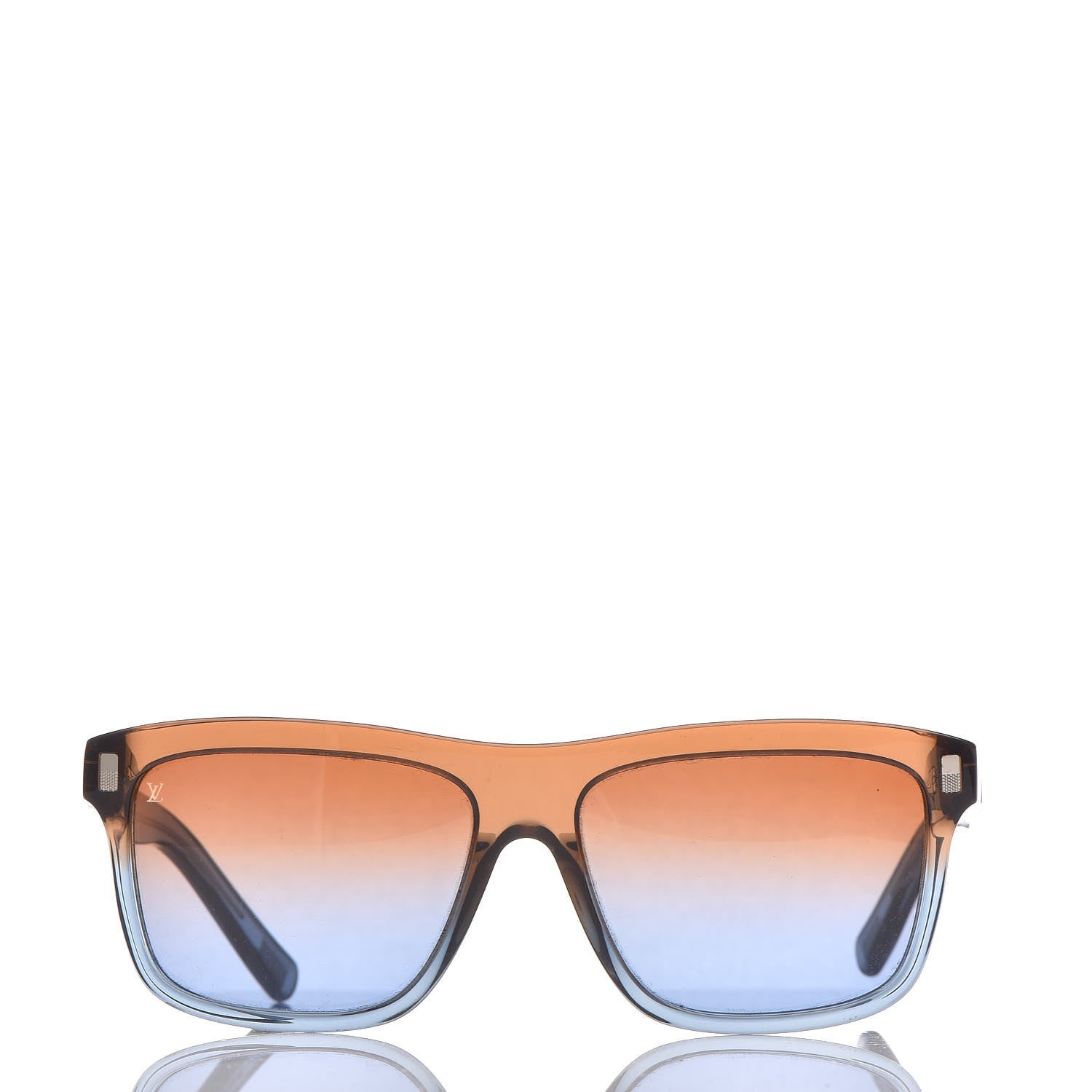 Louis Vuitton Exaltation Gradient Sunglasses Z0717W Brown Blue 2 of 7