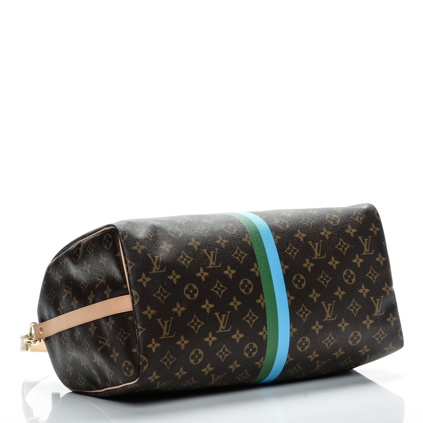 Monogram My LV Heritage Speedy Bandouliere 40 Vert Blue Clair