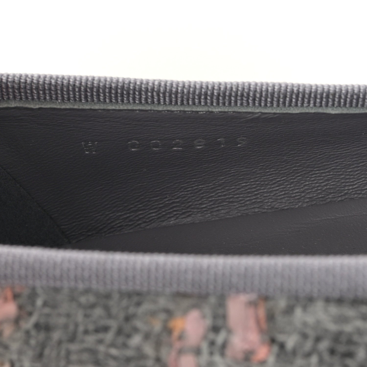 Chanel Tweed Grosgrain Cap Toe Ballerina Flats 38 Gray Pink Black 8 of 9