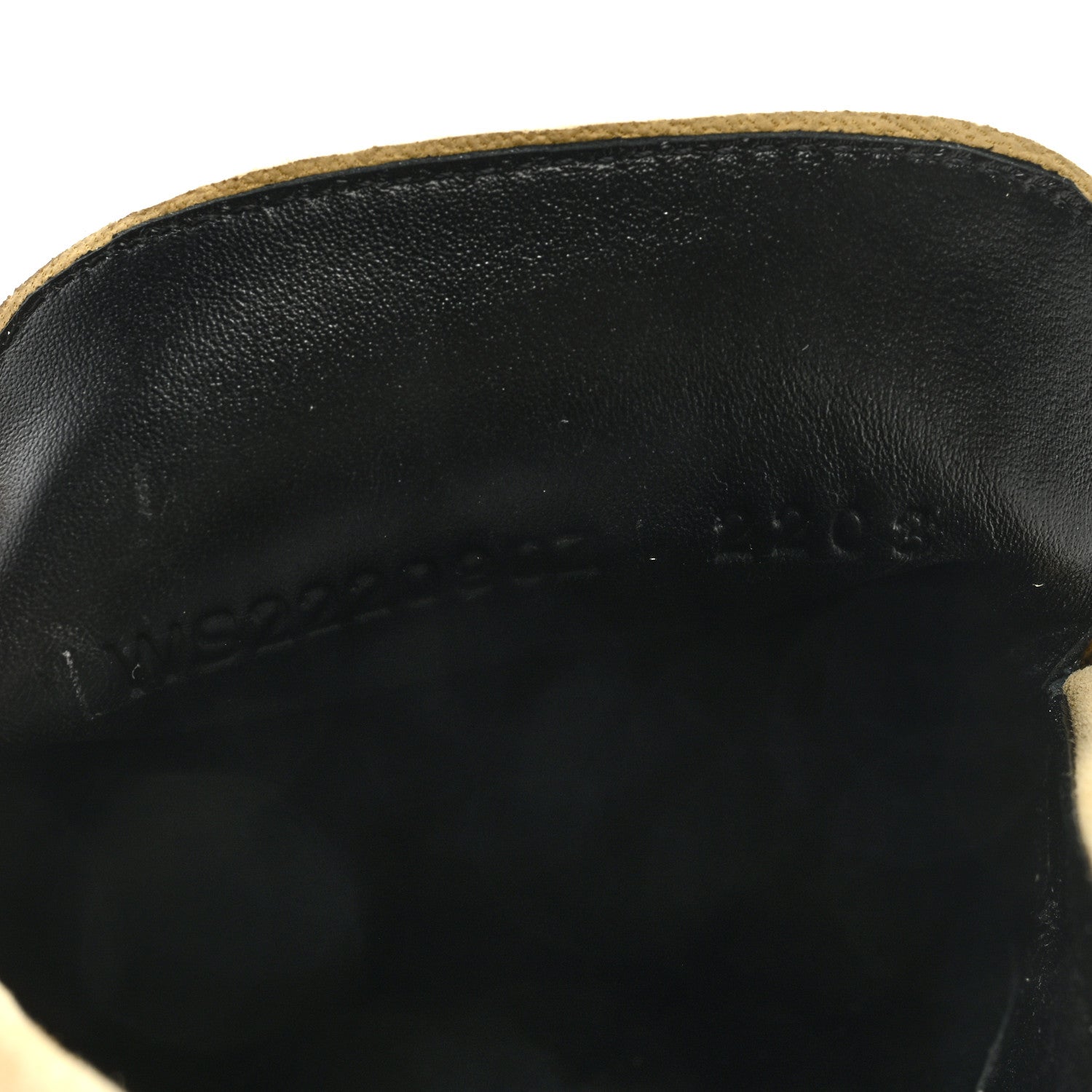 Hermes Suede Goatskin Womens Destin Loafers 38.5 Beige Crin 8 of 9