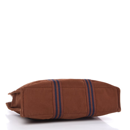 Hermes Canvas Fourre Tout MM Brown 4 of 9