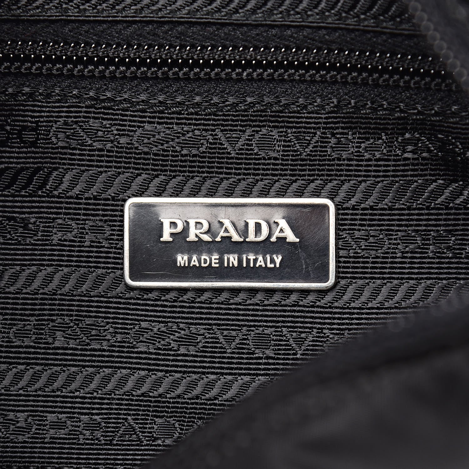 Prada Nylon Vela Messenger Bag Black 6 of 10