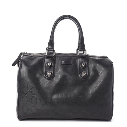 Gucci Imprime Monogram Medium Joy Stud Boston Black 1 of 14