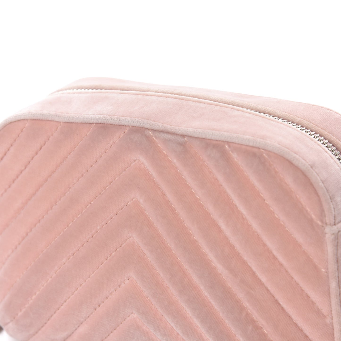 Velvet Star Patch Shoulder Bag Pink