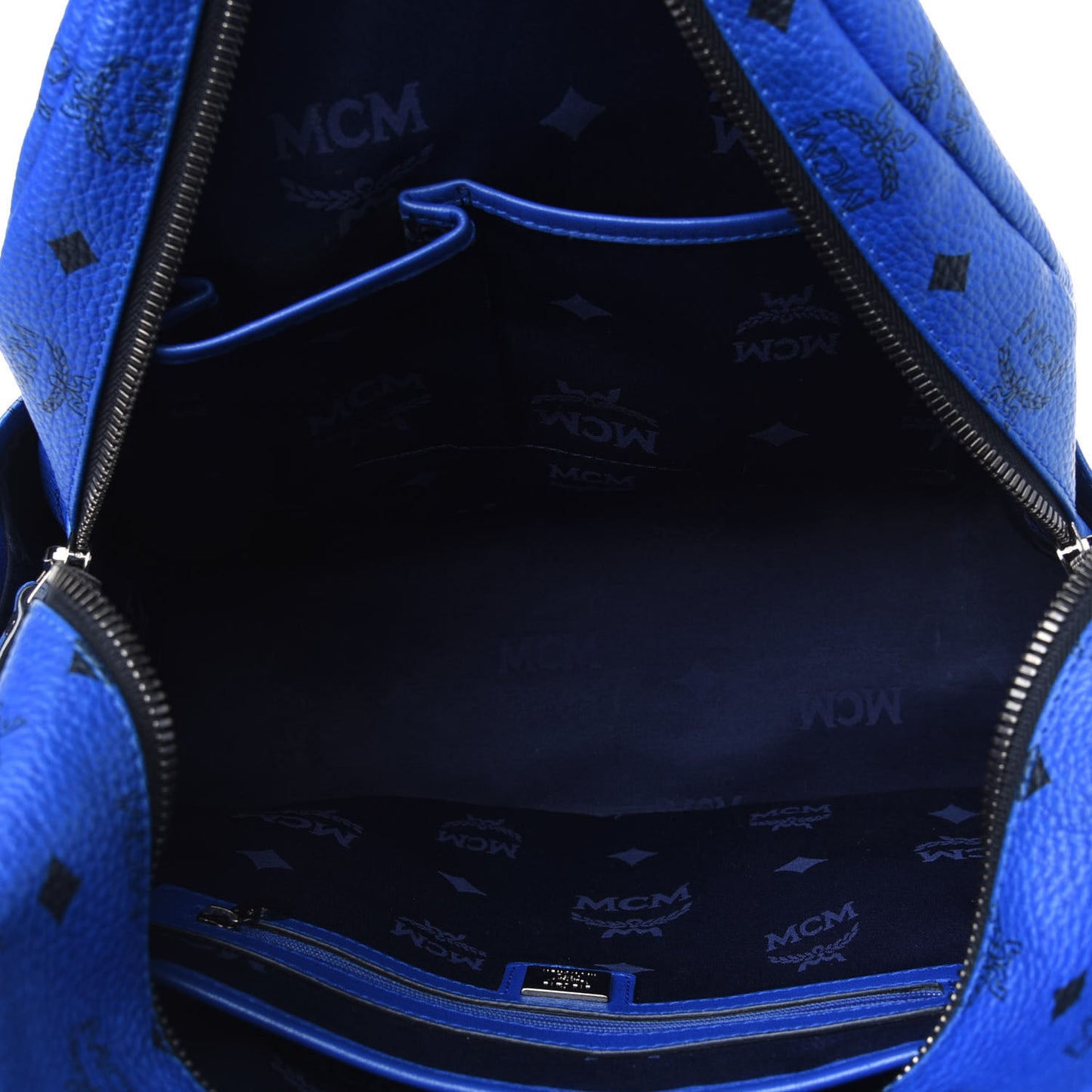 Visetos Medium Sprinkle Stud Stark Backpack Blue