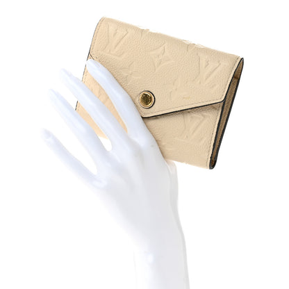 Louis Vuitton Empreinte Victorine Wallet Cream 2 of 9
