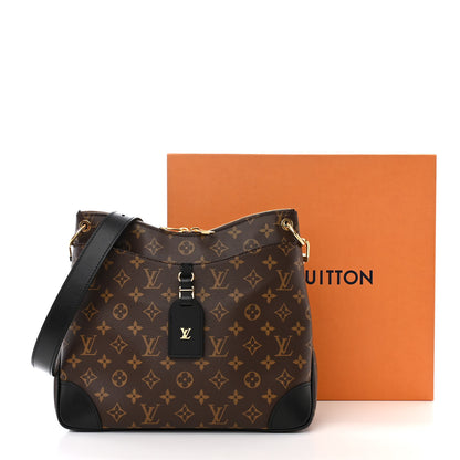 Louis Vuitton Monogram Odeon MM Black 10 of 10